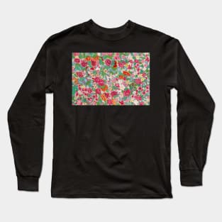 Chinese Flowers Long Sleeve T-Shirt